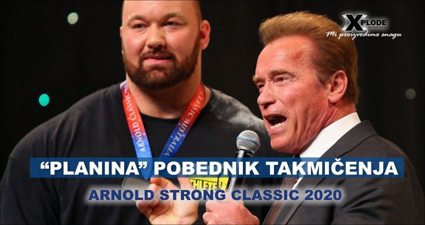 "Planina" pobednik takmičenja Arnold strong classic 2020