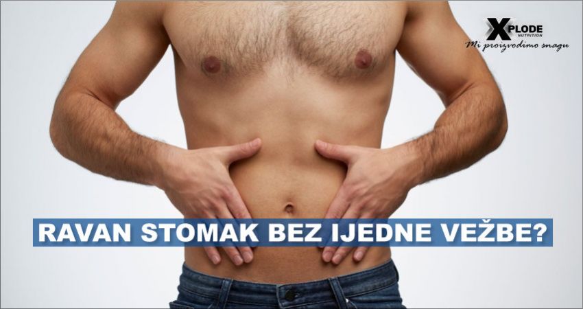 Ravan stomak bez ijedne vežbe?