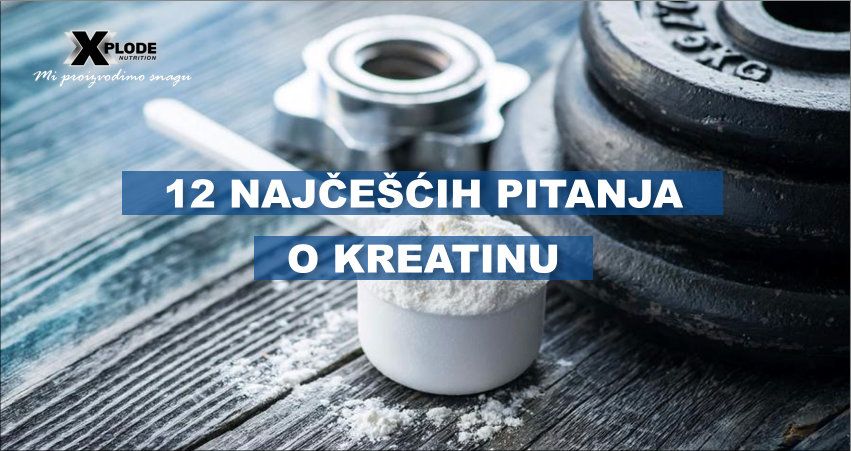 12 najčešćih pitanja o kreatinu