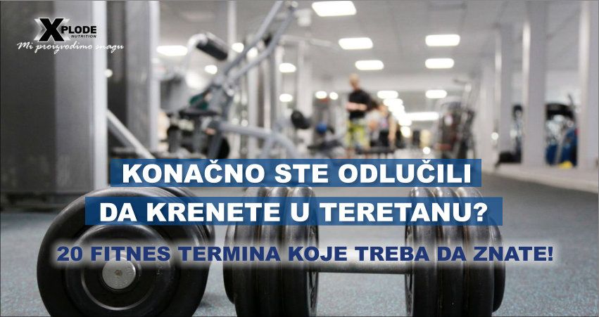 Konačno ste odlučili da krenete u teretanu?