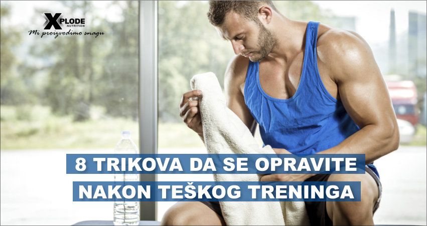 8 trikova da se oporavite nakon teškog treninga