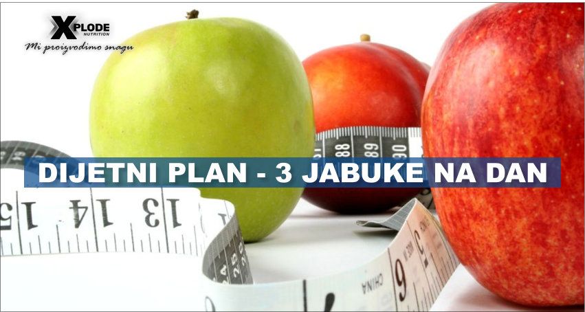 Dijetni plan - 3 jabuke na dan