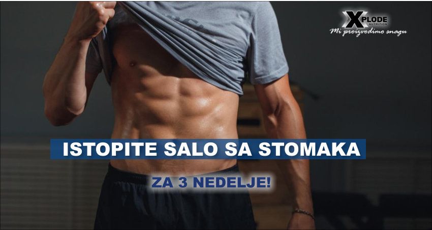 Istopite salo sa stomaka za 3 nedelje!