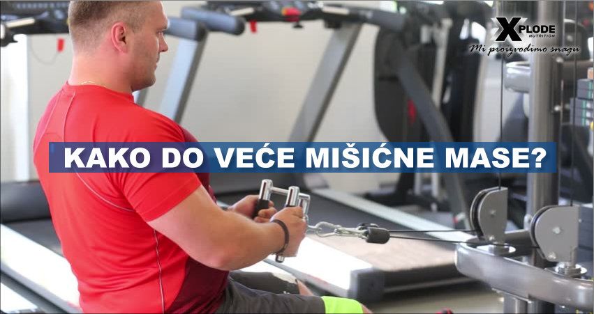 Kako do veće mišićne mase? - Xplode Nutrition