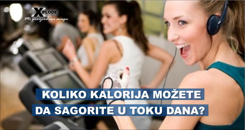 Koliko kalorija možete da sagorite u toku dana?