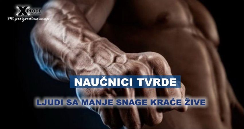 Naučnici tvrde: ljudi sa manje snage kraće žive