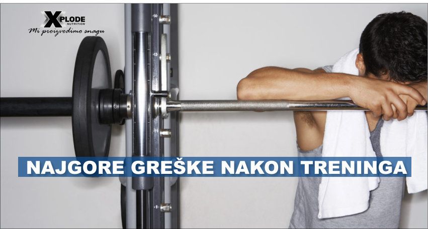 Najgore greške nakon treninga