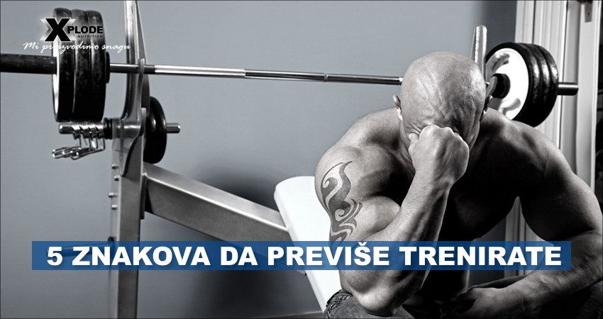 5 znakova da previše trenirate