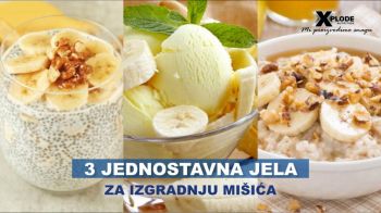 3 jednostavna jela za izgradnju mišića